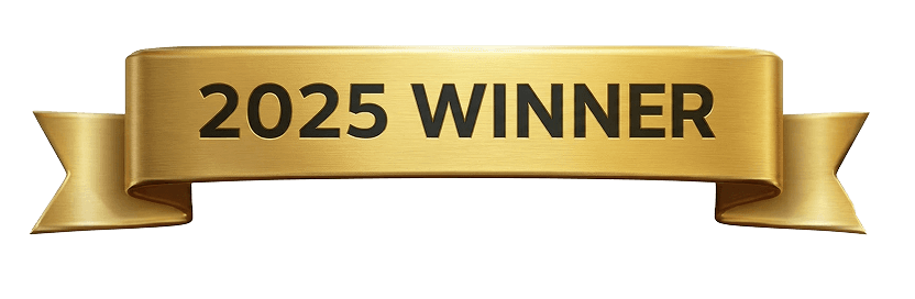 2025 winner badge